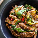 Ginger Beef stir fry