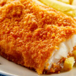 Breaded fish fillet