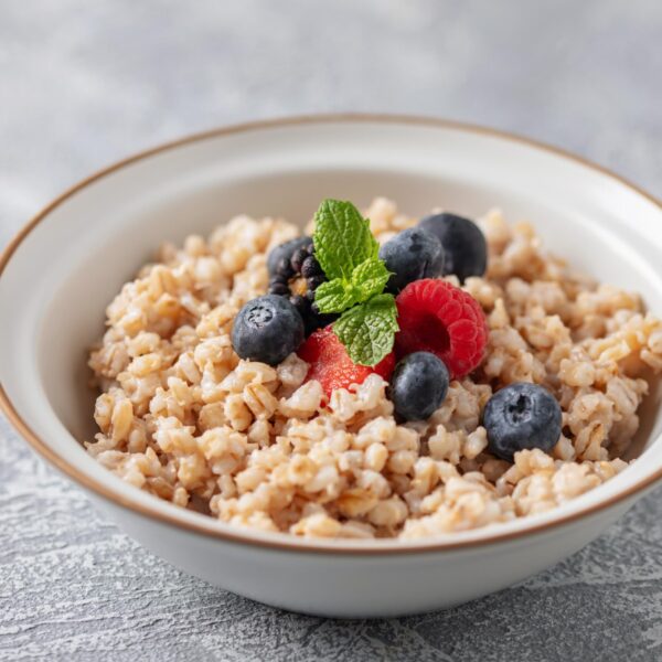 Coconut oatmeal porridge