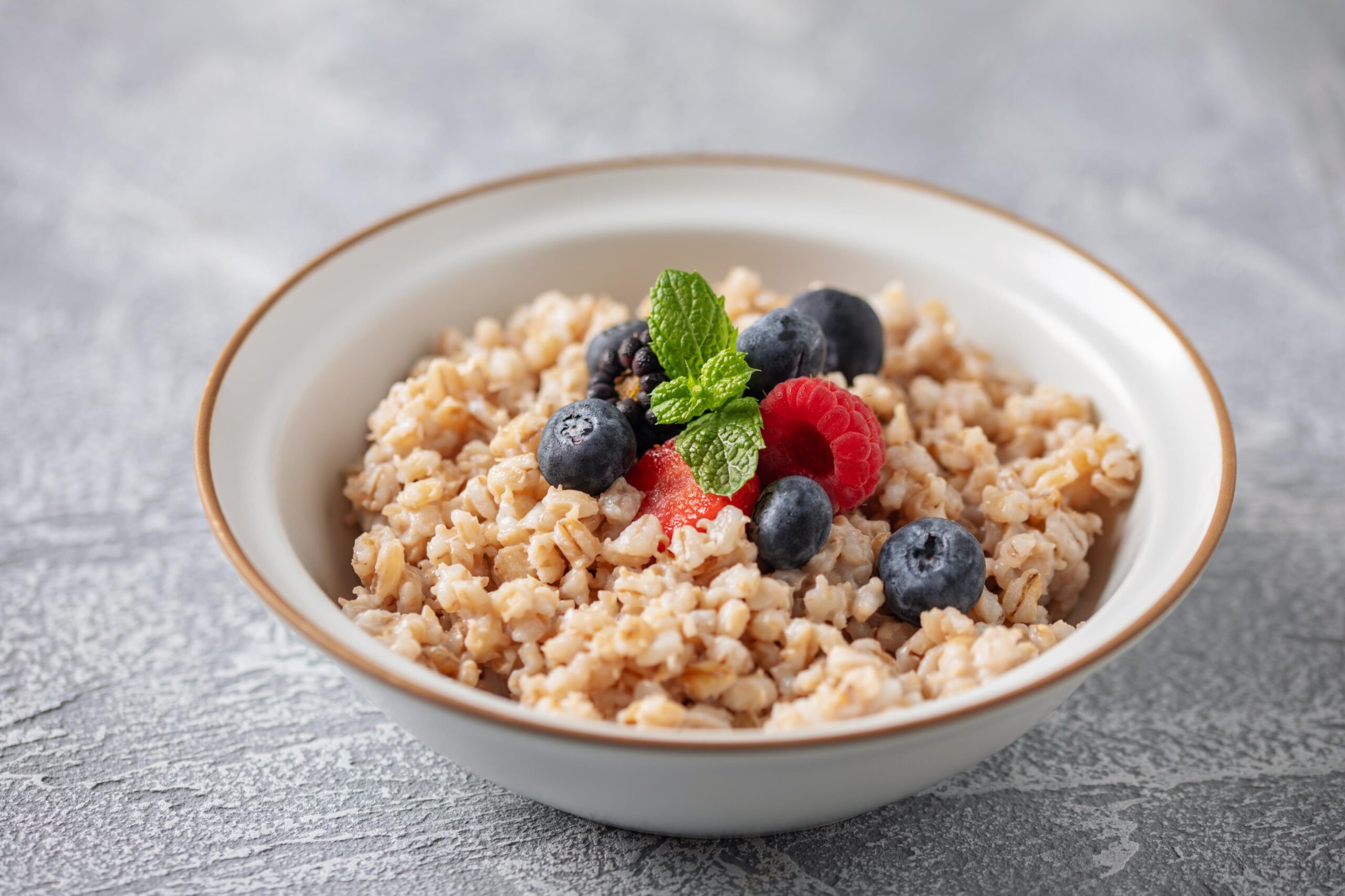 Coconut oatmeal porridge